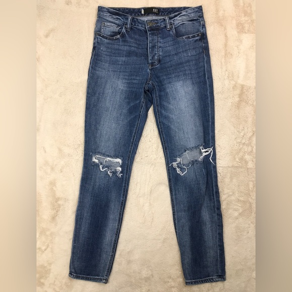 Kut from the Kloth Juliet Shouchy Boyfriend Jeans Size 4 - Picture 2 of 12